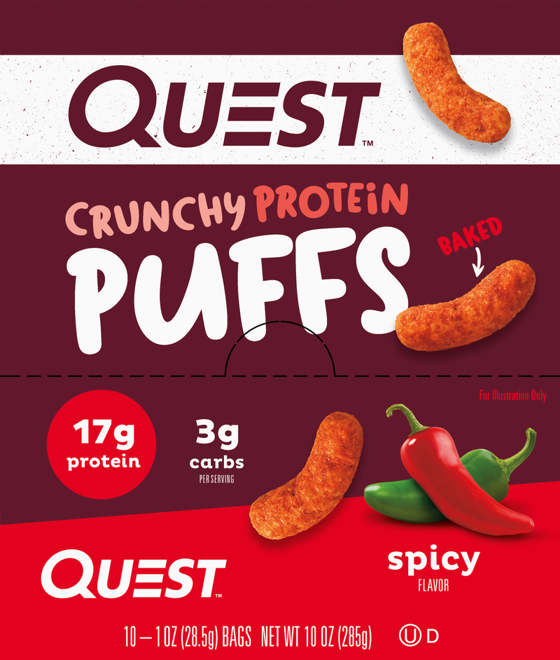 Quest Nutrition Crunchy Protein Puffs