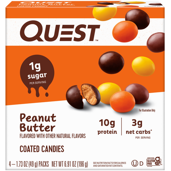 Quest Nutrition Peanut Butter Coated Candies