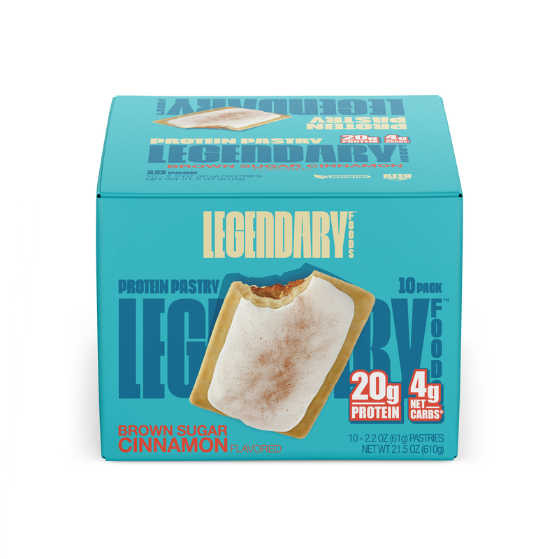 "Cake Style" Low-Carb Protein Pastry by Legendary Foods