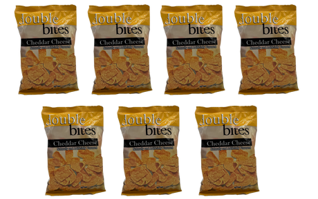BariatricPal Protein Double Bites - Cheddar Cheese - 7-Pack (7 bags)