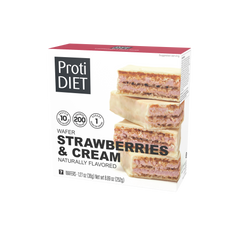 Proti Diet 10g Protein Wafer Bars - Strawberries & Cream
