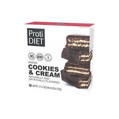 Proti Diet 10g Protein Wafer Bars - Cookies & Cream