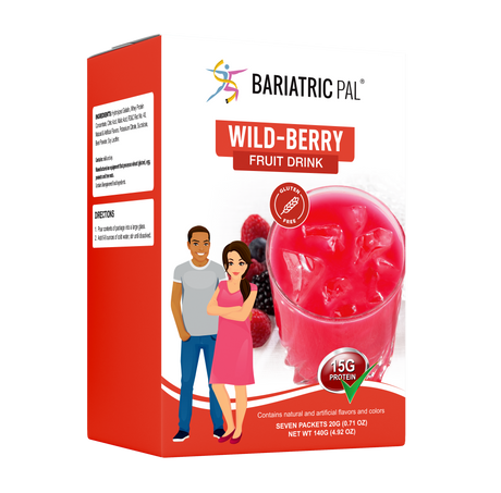 Bebidas de proteínas Bariatricpal Fruit 15g - Bayas silvestres