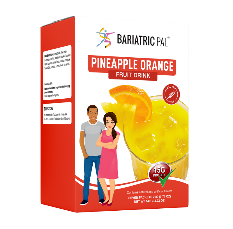 BariatricPal Fruit 15g Protein Drinks - Pineapple Orange