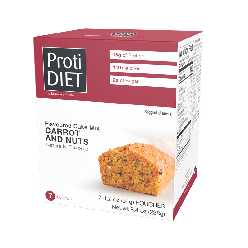 Proti Diet 15g Protein Cake - Carrot & Nuts