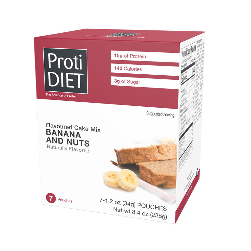 Proti Diet 15g Protein Cake - Banana & Nuts