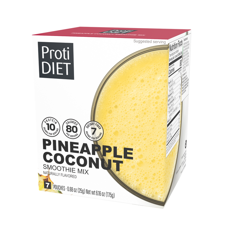 Proti Diet 10g Protein Smoothie Mix - Pineapple Coconut