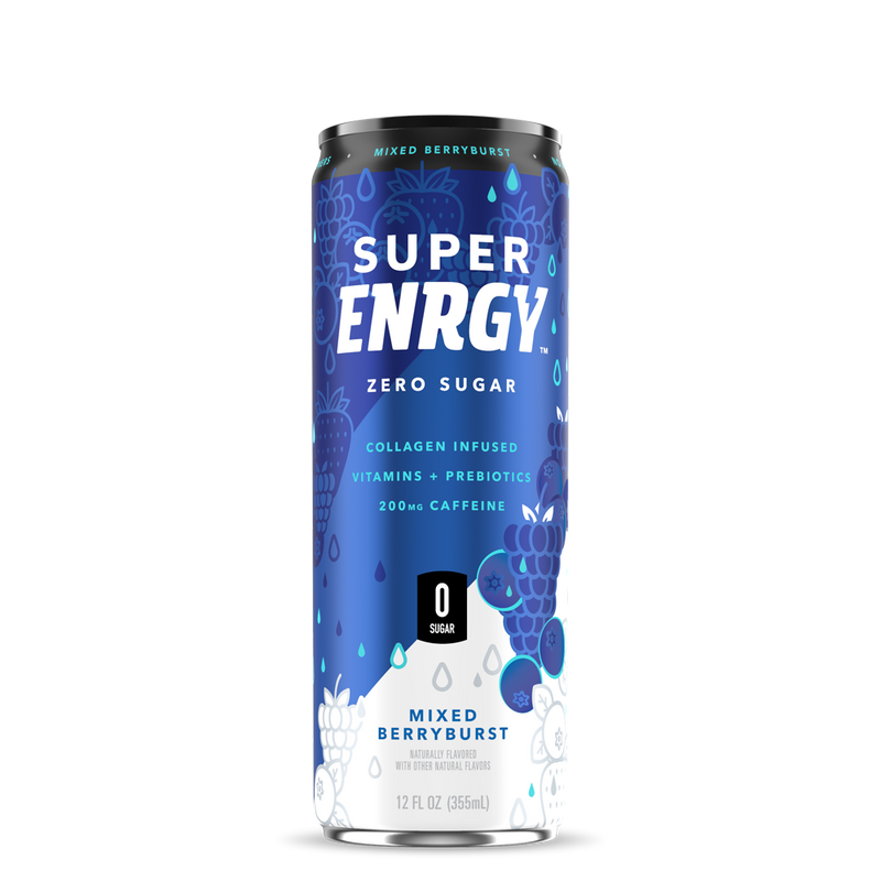 Kitu Super Enrgy Zero Sugar Energy Drink, 12 oz