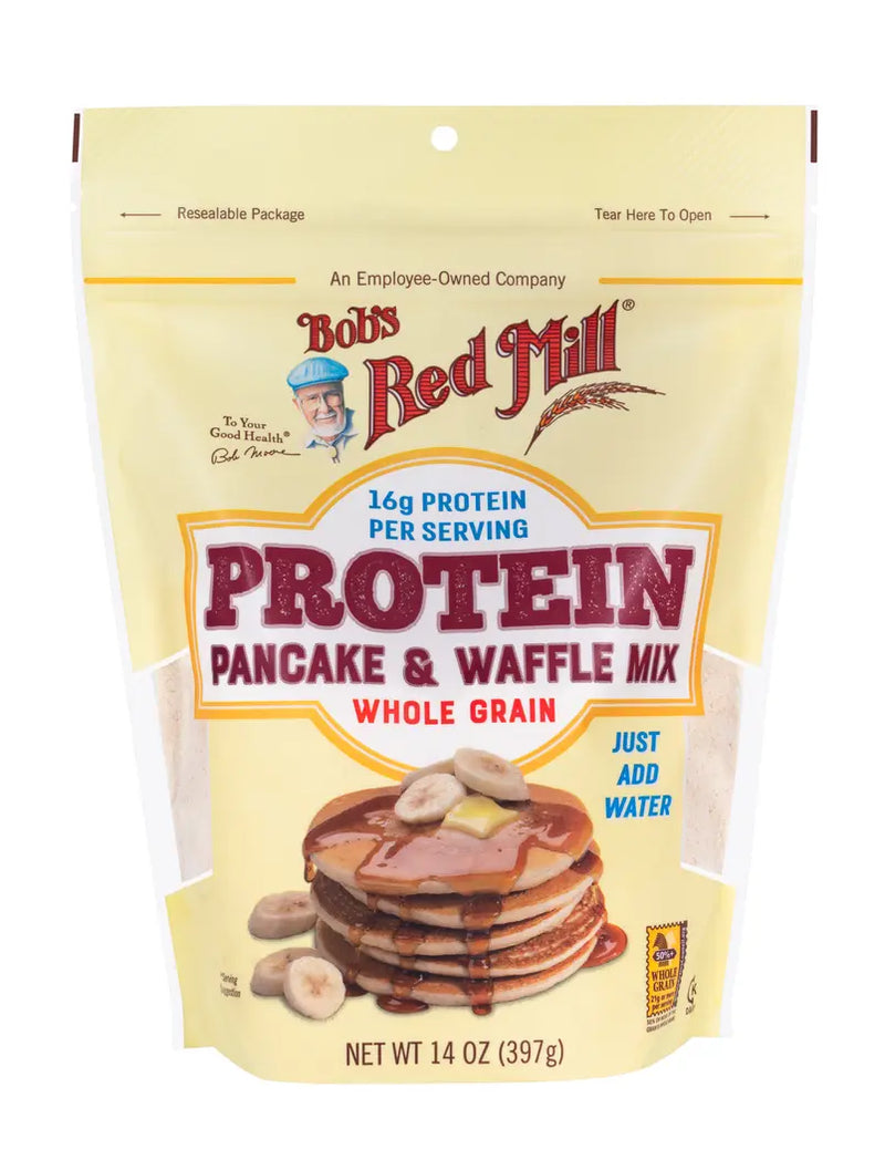 Bob's Red Mill Protein Pancake Waffle Mix 14 oz by Bob's Red