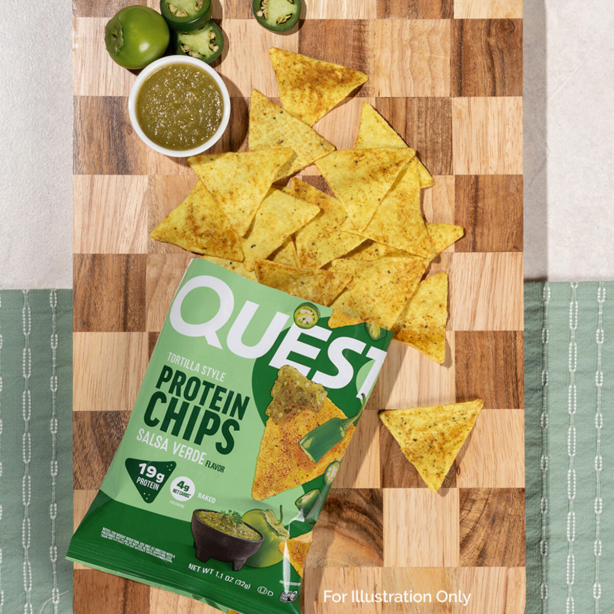quest chips carb count