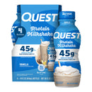 Quest Nutrition 45g Protein Milkshake, 14 fl oz(4 pack)