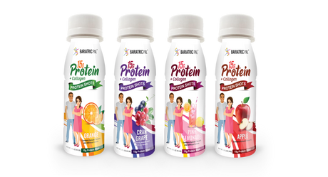 BariatricPal Bebidas proteicas completas de suero y colágeno de 15 g - Paquetes de variedad