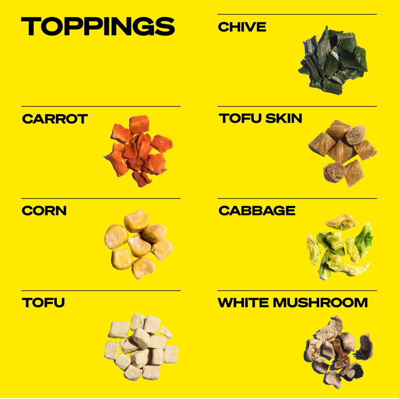 Immi Veggie Topping Mix, 6 oz