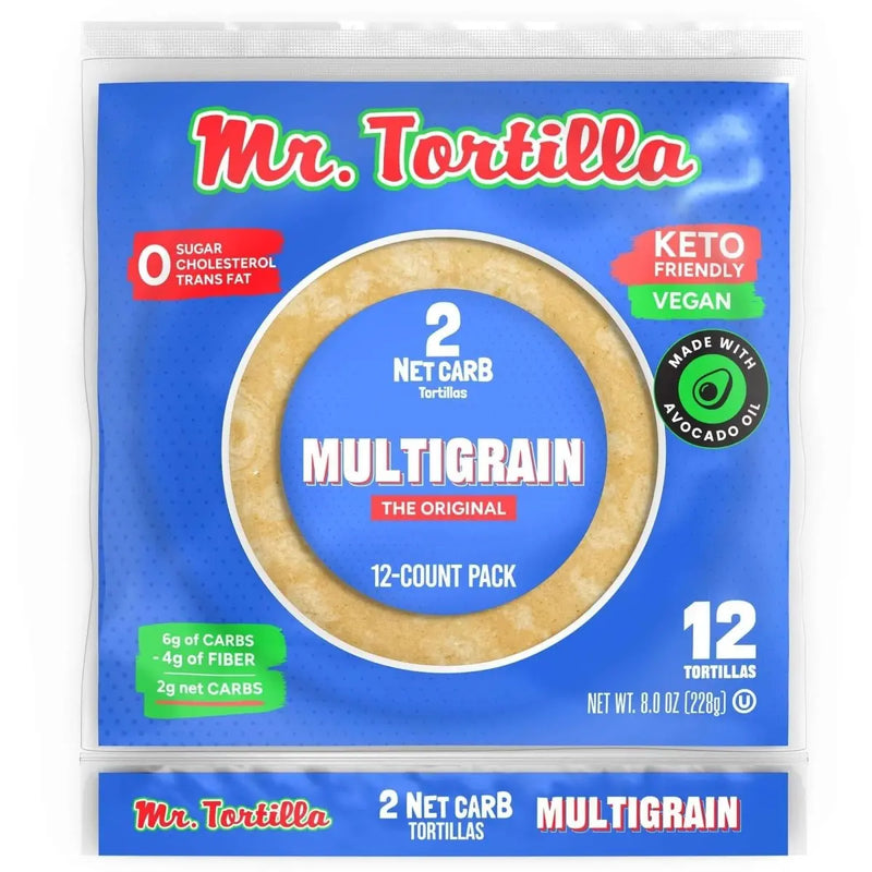 Mr Tortilla 2 Net Carb Tortilla 12 tortillas