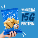 Proti Ranch chips with 15g of protein. 