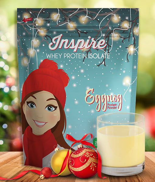 Inspire Egg Nog Protein Powder by Bariatric Eating