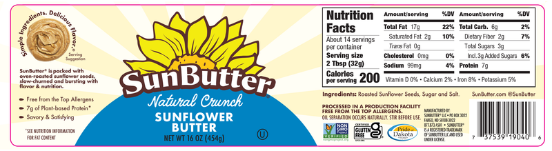 SunButter Natural Sunflower Spread