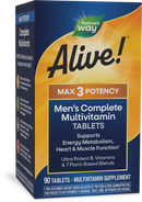 Nature's Way Alive! Men's Max 3 Potency Multivitamin, 90 tablets