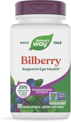 Nature's Way Bilberry Extract 90 vegan capsules