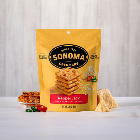 Sonoma Creamery Croustillants au Pepper Jack 64 g