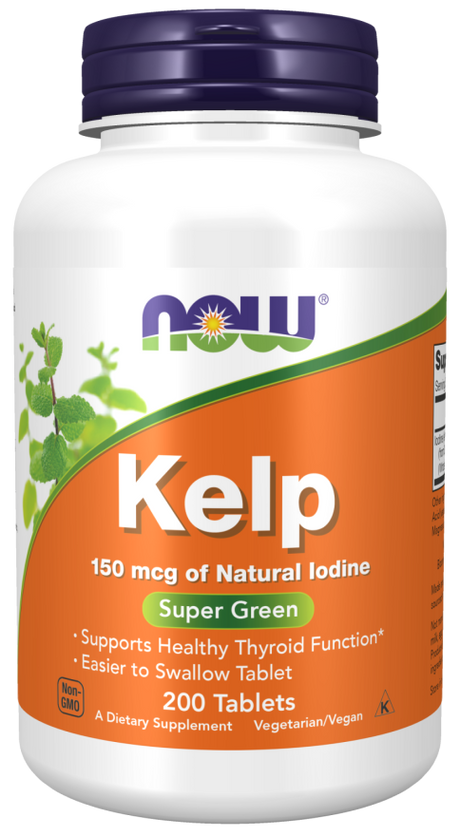 NOW Kelp 150 mcg 200 Comprimidos