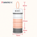 BariatricPal 4 Compartment Food Container - Pink