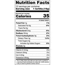 Mr Tortilla 2 Net Carb Tortilla 12 tortillas