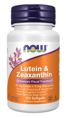 NOW Lutein & Zeaxanthin, 120 softgels