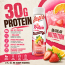 Inspire Strawberry Lemonade Power Shot with 30 grams of protein plus collagen in a 3-fluid-ounce serving.