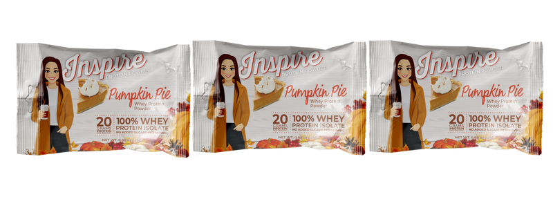 Inspire Pumpkin Pie Protein Powder by Bariatric Eating