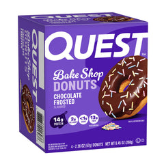 Quest Nutrition Bake Shop Donuts, 4 pack box