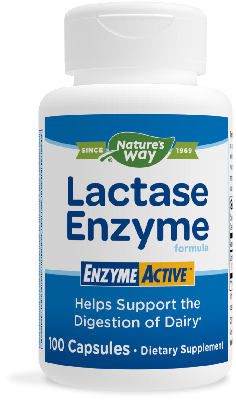 Nature's Way Lactase Enzyme 100 capsules