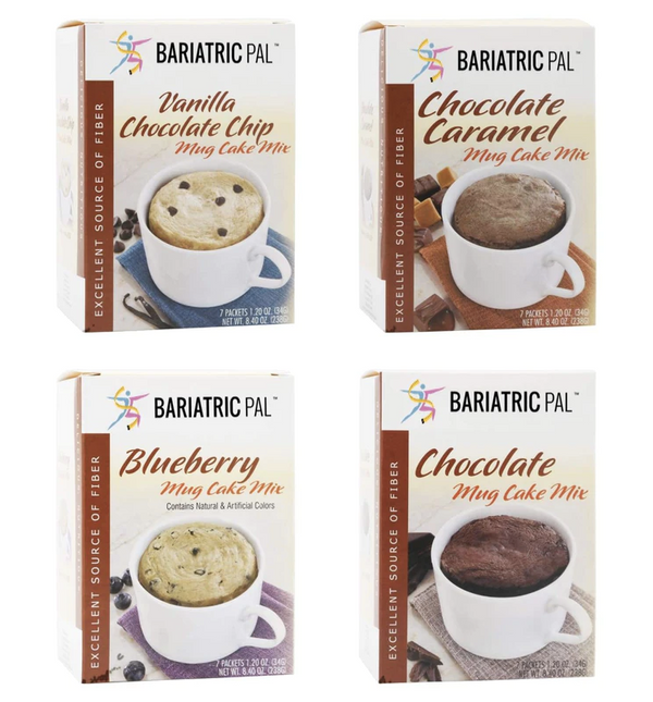 BariatricPal High Protein Mug Cake Mix - Variety Pack