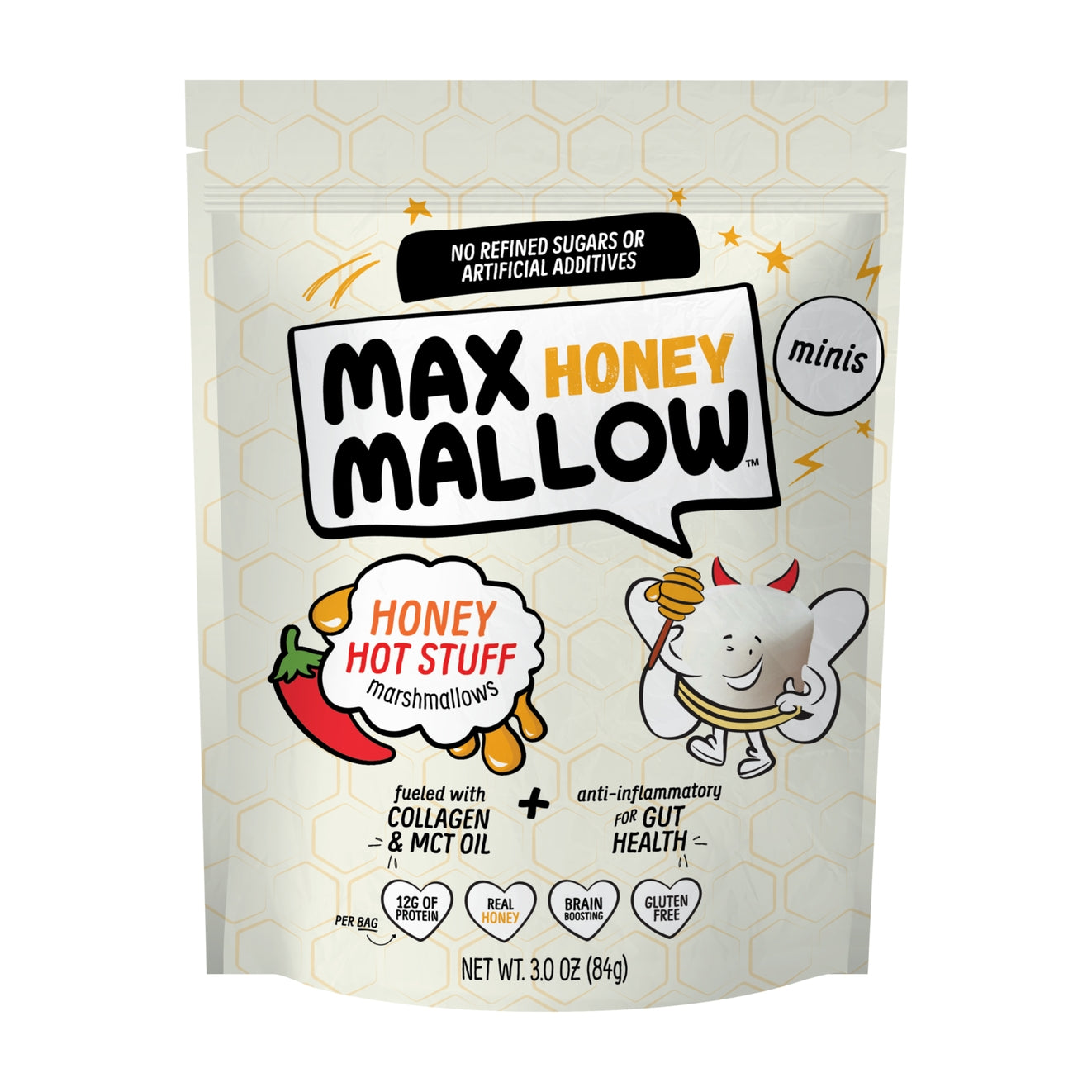Know Brainer Foods Max Honey Mallow Sugar Free Mini Marshmallows