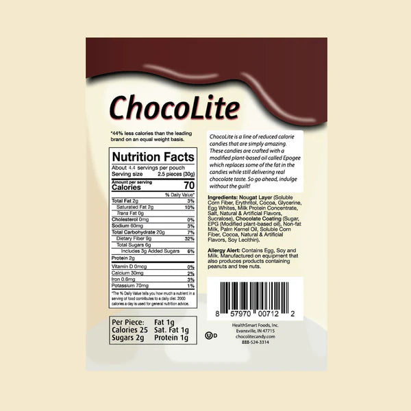 HealthSmart Sweet Nothings/ChocoLite Chocolate Candies