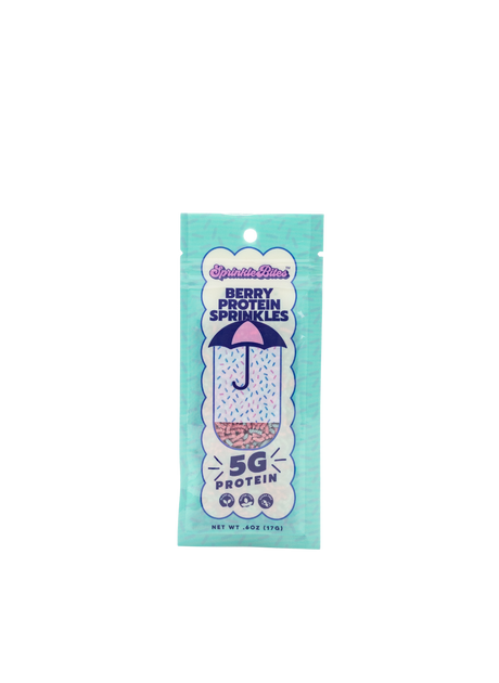 Saupoudrez des Sprinkles Super Aliment Protéinés SprinklesBites à emporter ! - Baie, 17 g