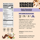 Artisan Crafted Dark Chocolate Aloha Caramel Bar by Krack'd Snacks - Coconut Caramel with California Almonds