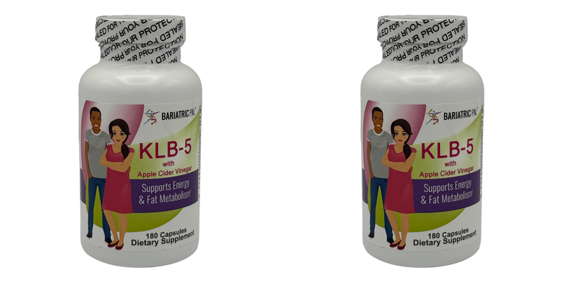 KLB-5 with Apple Cider Vinegar Natural Weight Loss Enhancer by BariatricPal