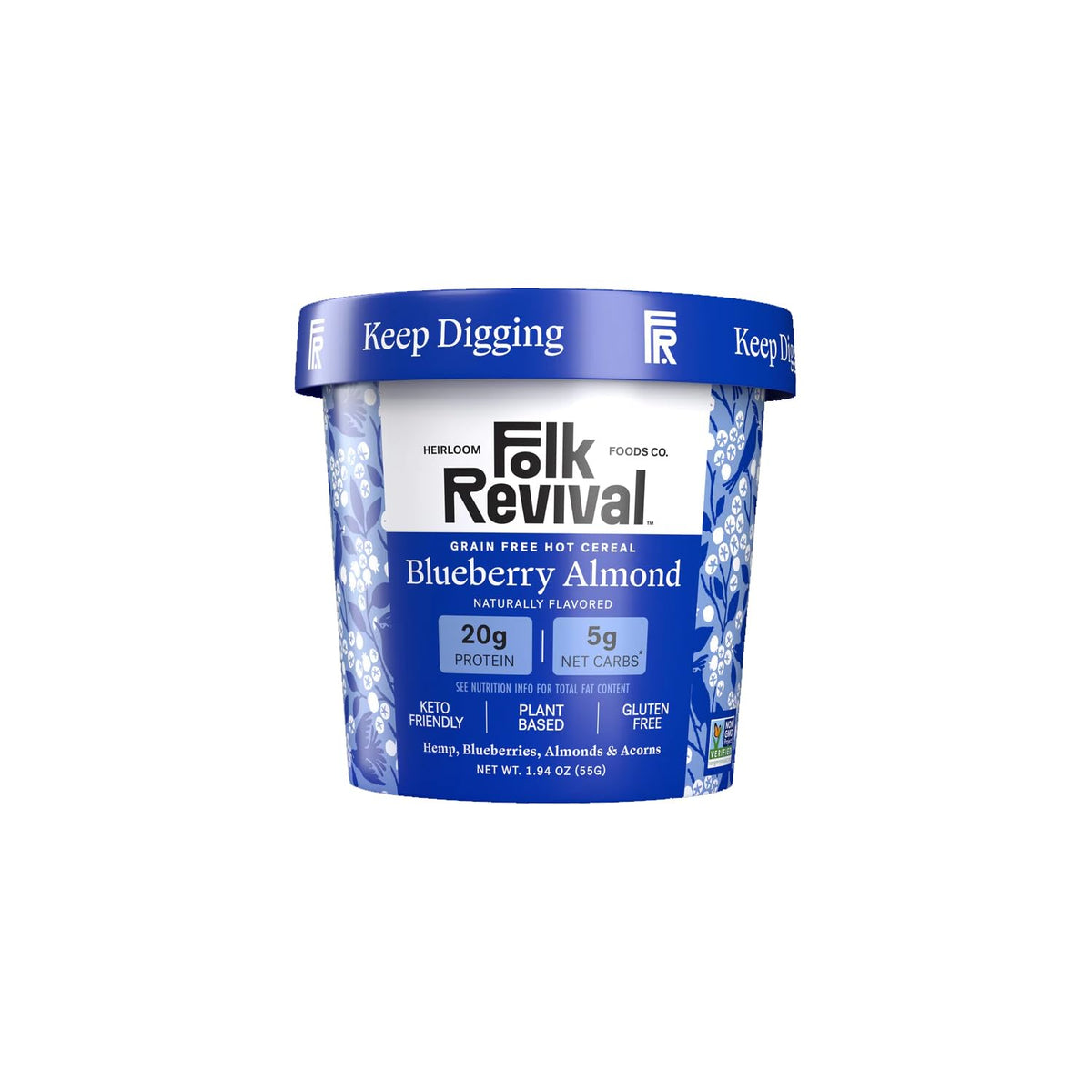 Folk Revival Grain Free Hot Cereal by Folk Revival | Netrition