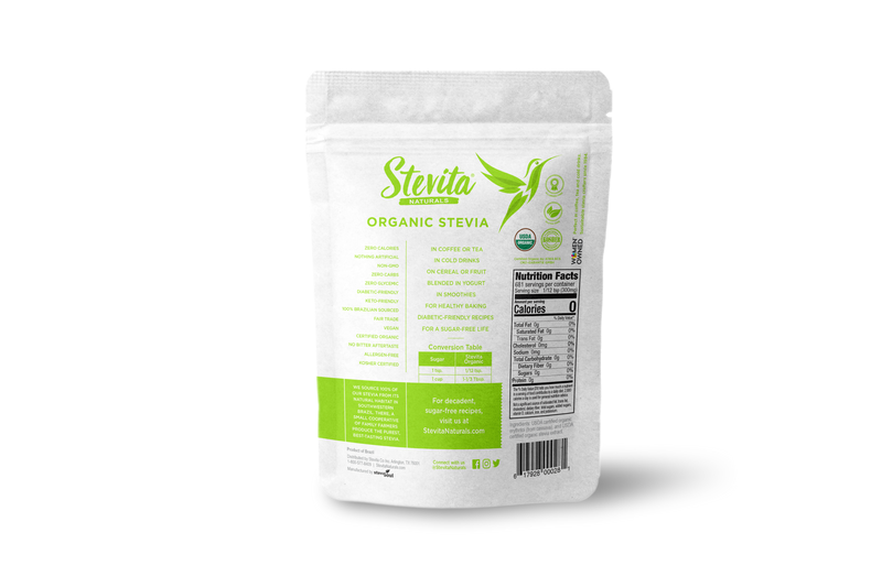 Stevita Stevia Sweetener, Organic