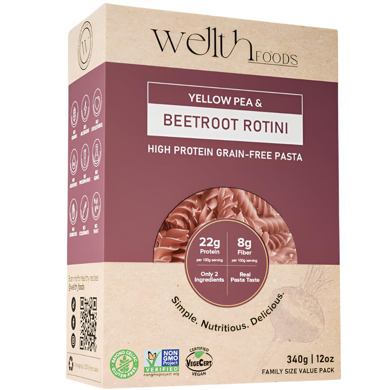 Wellth Foods High Protein Yellow Pea Pasta