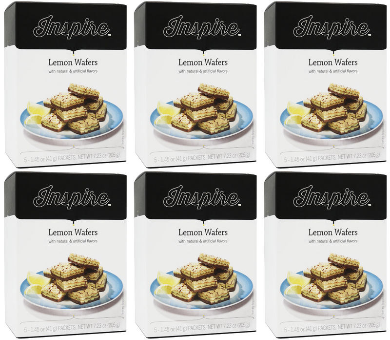 Inspire Square Protein Wafers by Bariatric Eating - Lemon