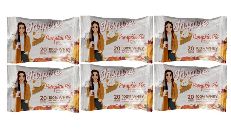 Inspire Pumpkin Pie Protein Powder by Bariatric Eating