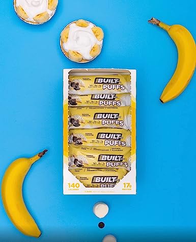 Built Bar Protein Puffs - Banana Cream Pie