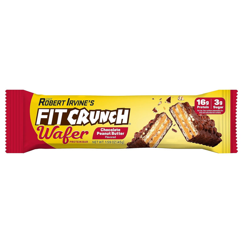 Robert Irvine's Fit Crunch Wafer Protein Bar