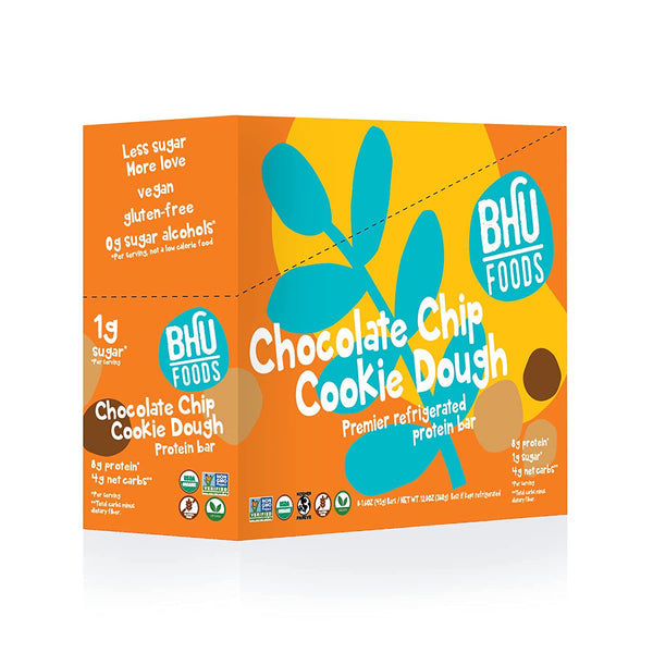 #Flavor_Chocolate Chip Cookie Dough #Size_One Box (8 Bars)