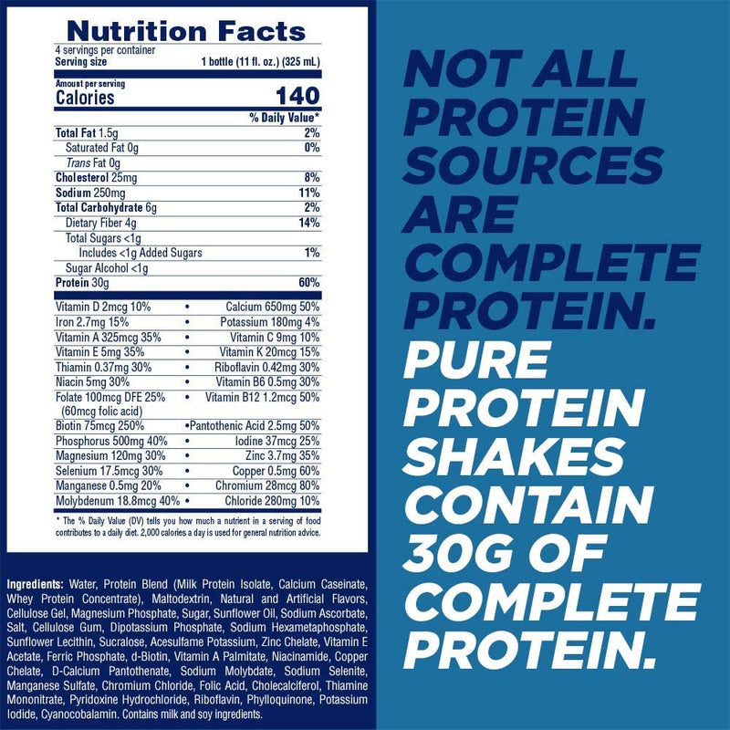 Pure Protein Complete Protein Shake