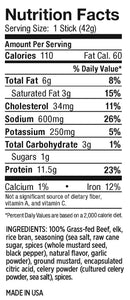 Ostrim 100% Grass-Fed Beef & Elk Stick