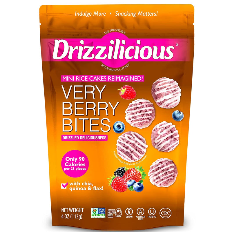 Drizzilicious Bites - Mini Rice Cakes