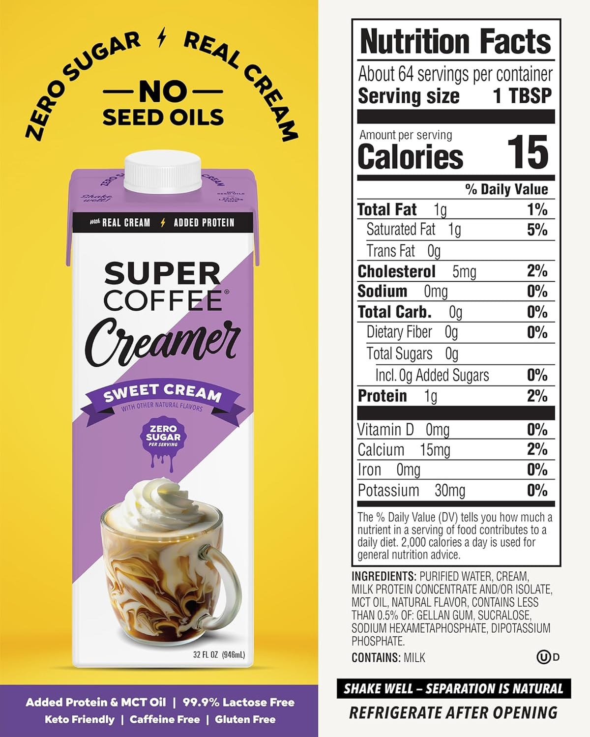 Super Coffee Creamer by Kitu